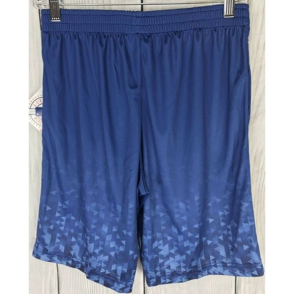NWT Boys MLB TEXAS RANGERS Blue Athletic Shorts - Picture 3 of 7